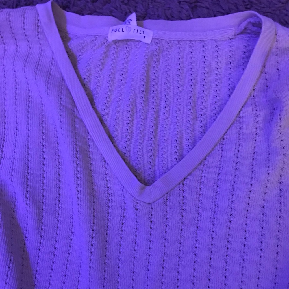 Long sleeve crop top